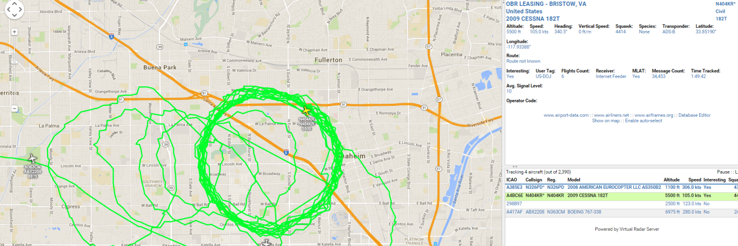 ADSB Exchange World's largest coop of unfiltered flight data